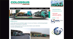 Desktop Screenshot of colossus-logistics.com